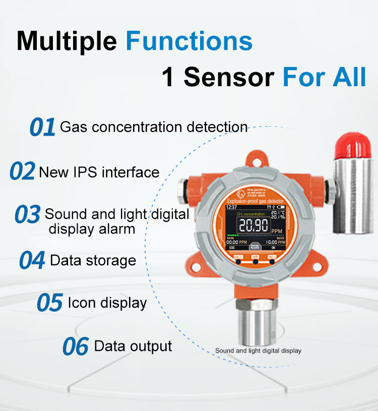 Fixed CH4 gas sensor