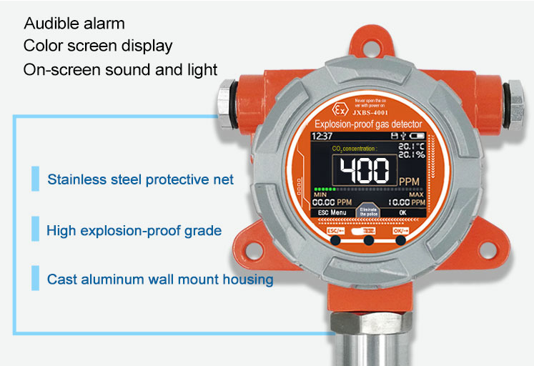 Fixed CO2 gas sensor