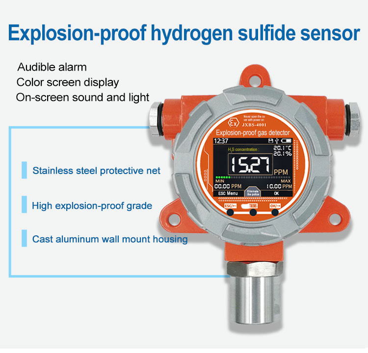 explosion-proof H2S gas detector 